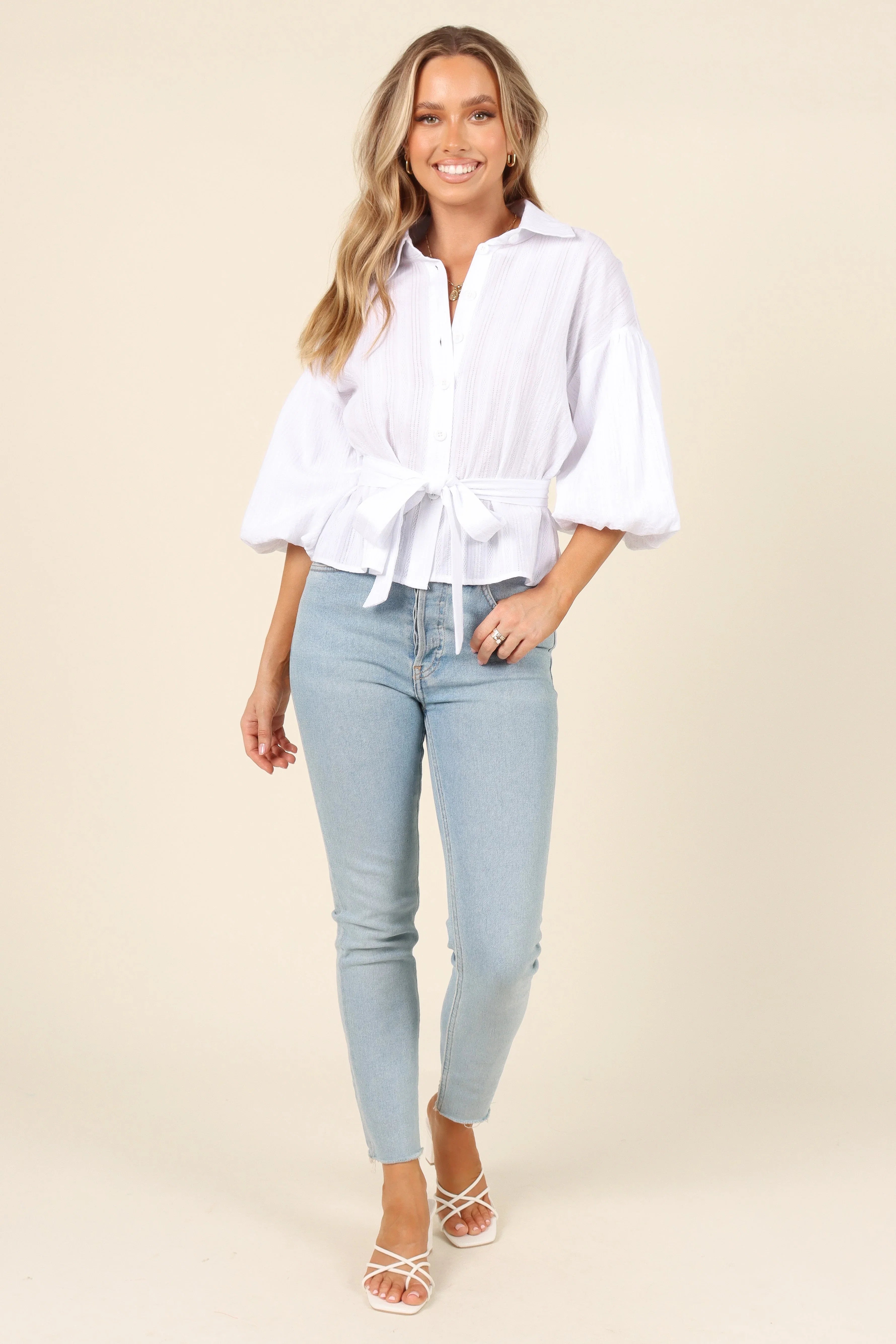 Sofia Top White