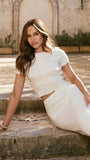 Xanthe Knit Top Cream