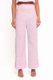 Devlin Cotton Pant Pink Gingham