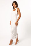Emersyn Midi Lace Dress White