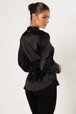 Aydin Wrap Top Black