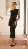 Lilah Midi Dress Black
