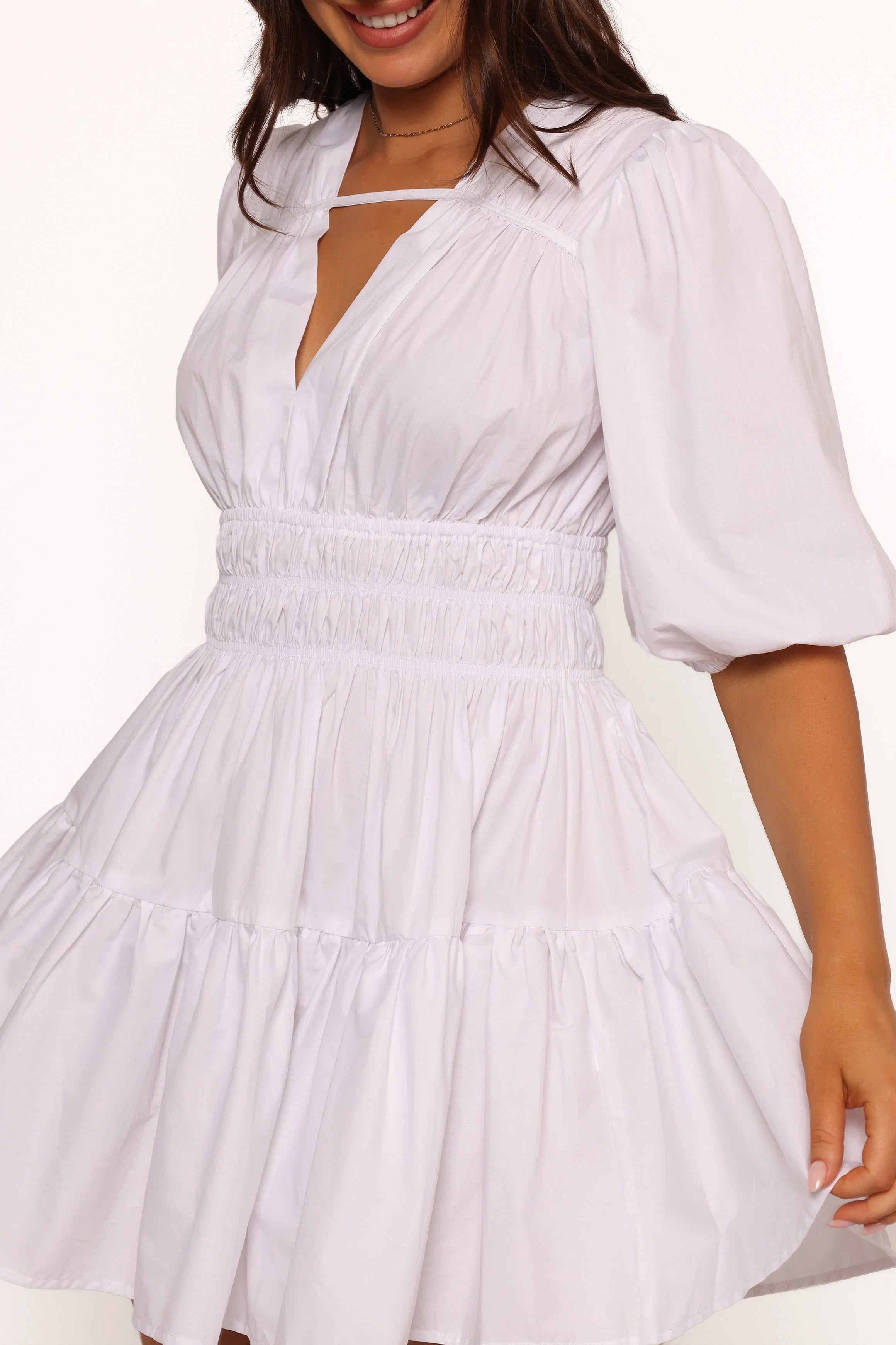 Alessia Mini Dress White