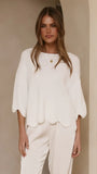 Bronnie Top White