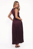 Elania Maxi Dress Plum