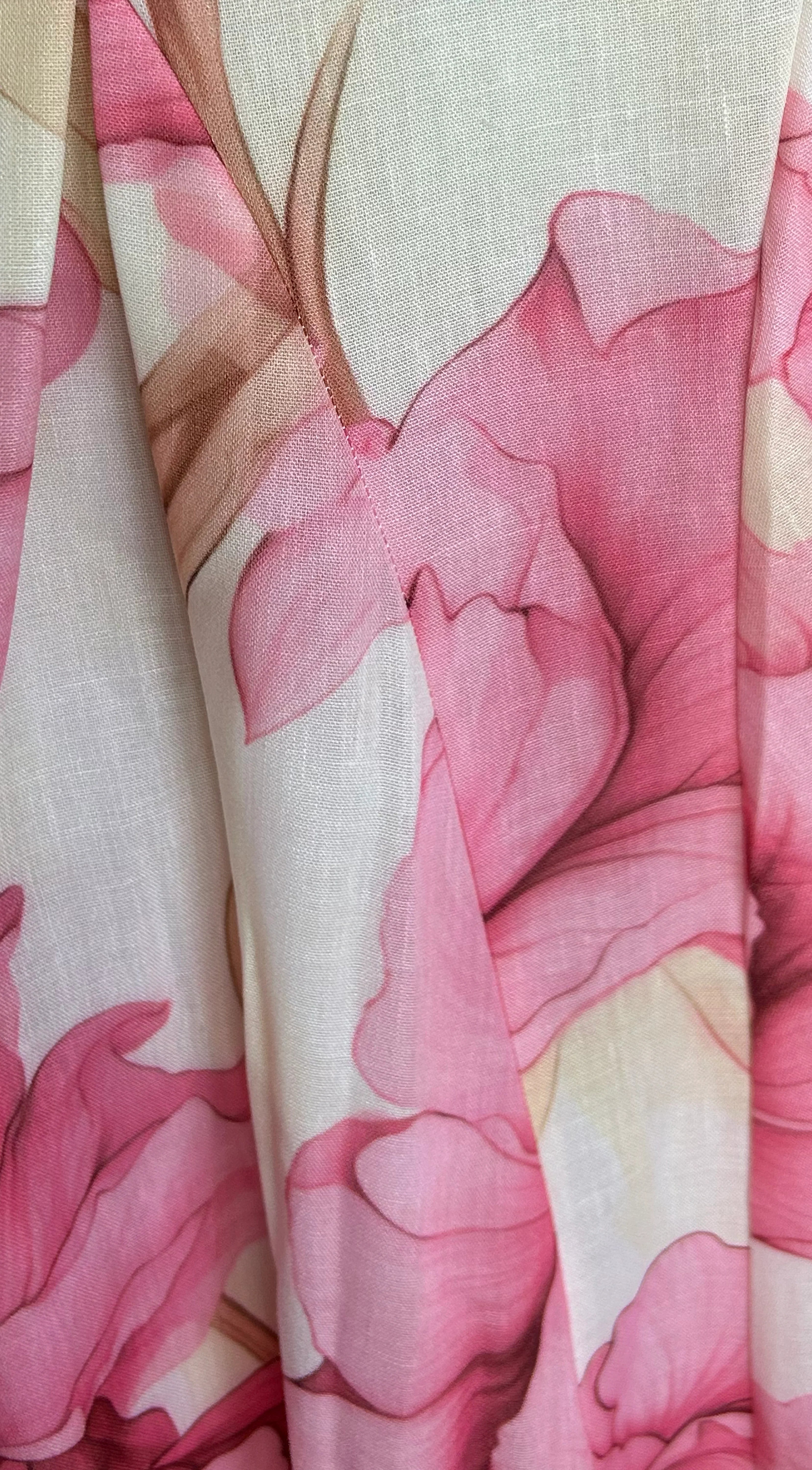 Elaroise Floral Maxi Dress Pink Multi