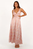 Sydney Maxi Dress Sunset Check