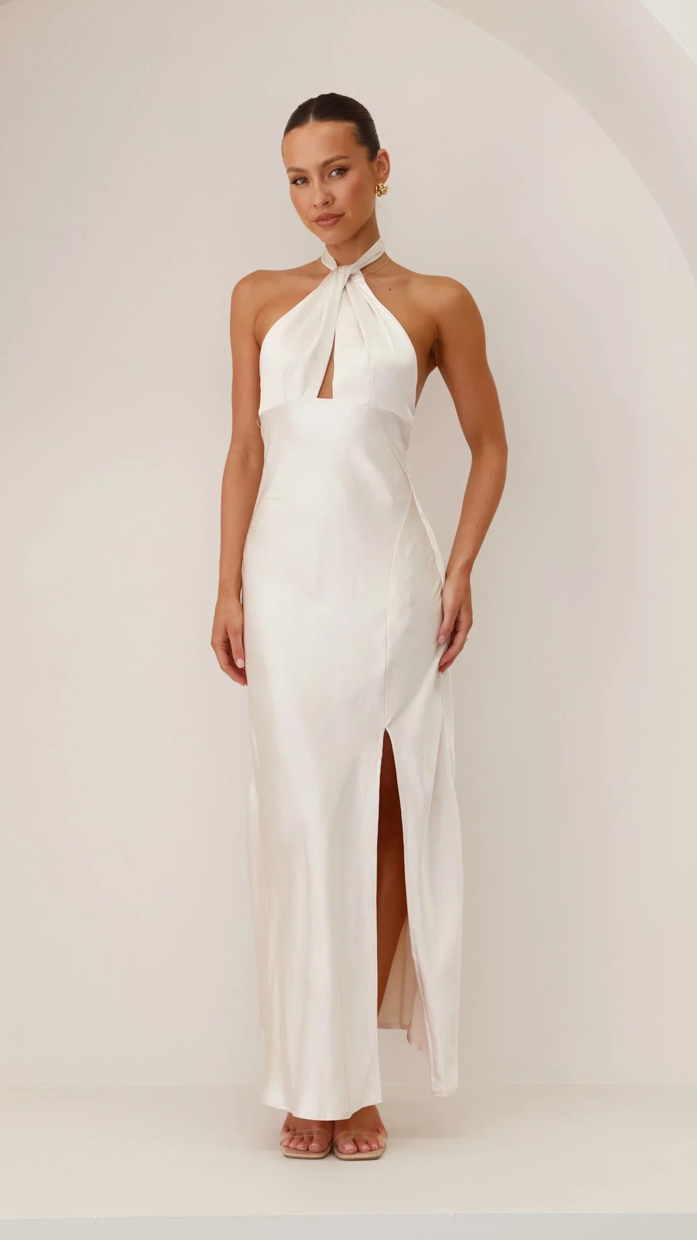 Amalia Maxi Dress Champagne
