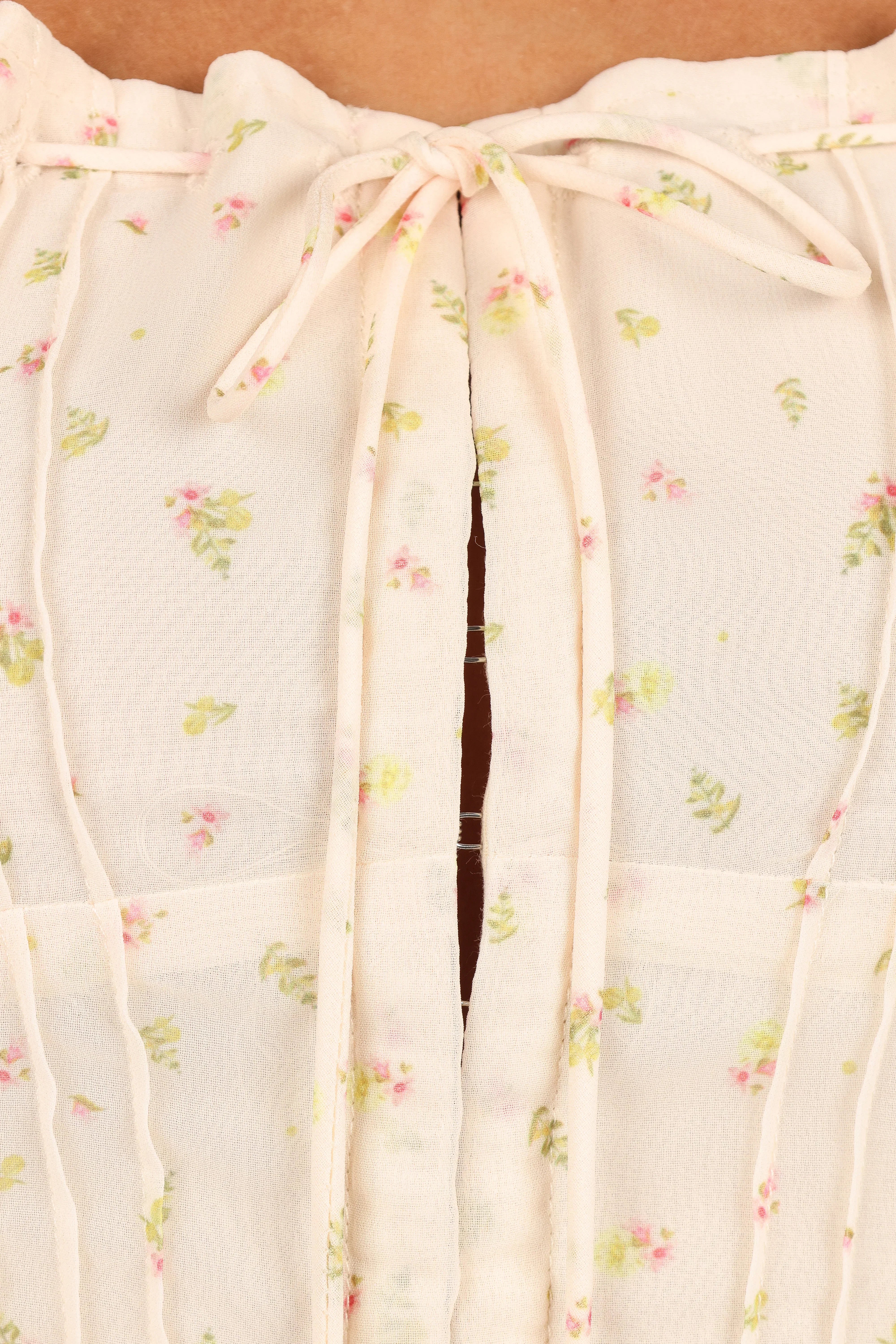 Alice Corset Top Tiny Blooms