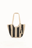 Sherrie Tote Bag Beige Black
