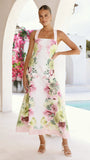 Stasia Midi Dress Sorbet Symphony