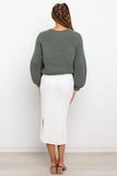 London Knit Sweater Emerald