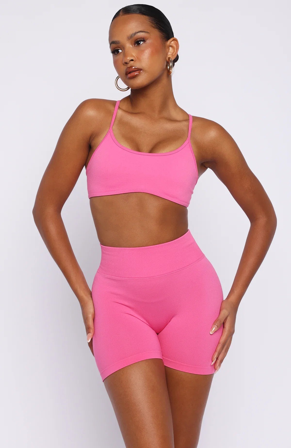 Zoom Seamless Shorts 4 Dragonfruit