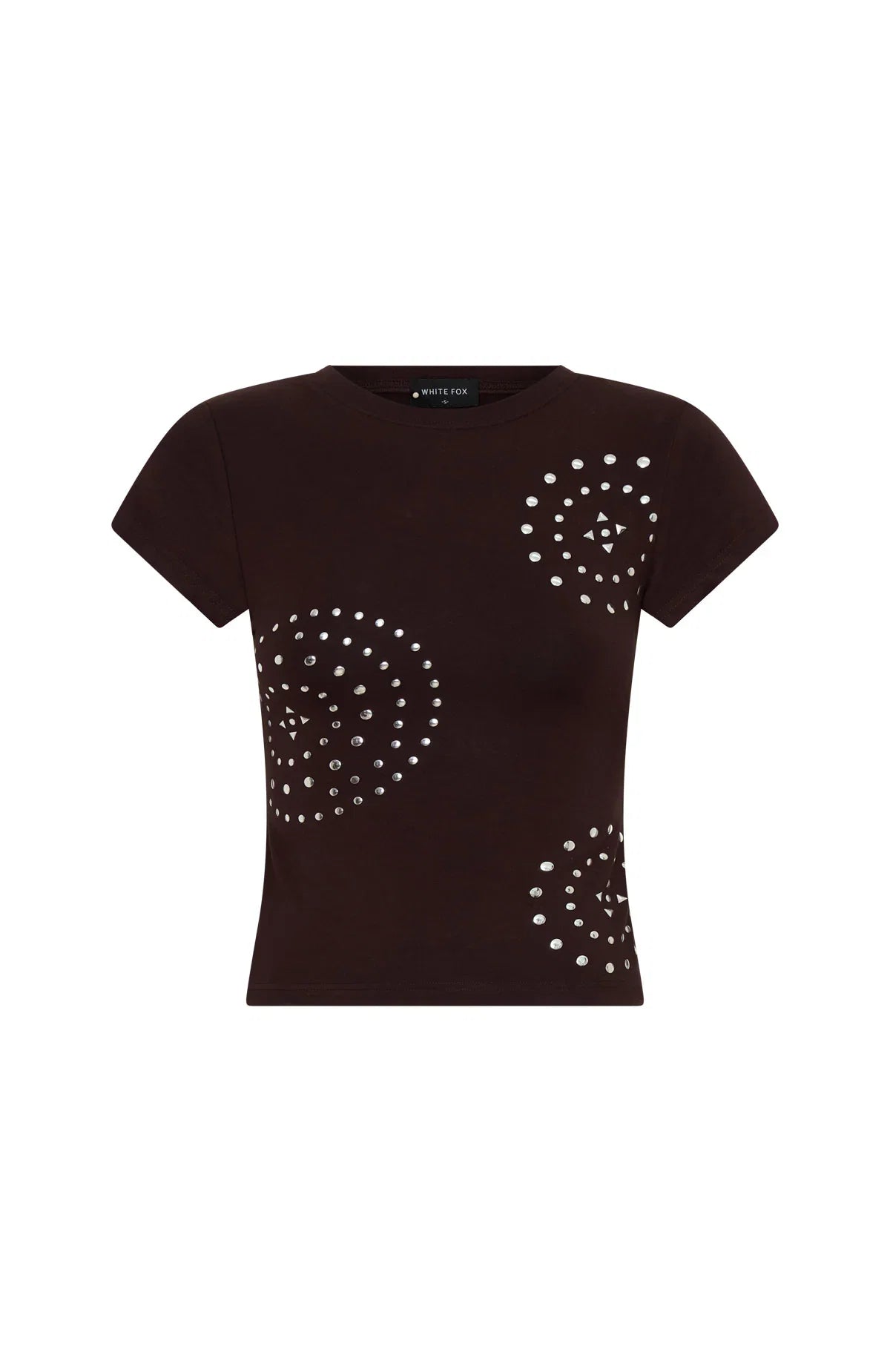 It Will Work Out Studded Top Dark Chocolate