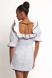 Marilla Mini Dress Pale Blue