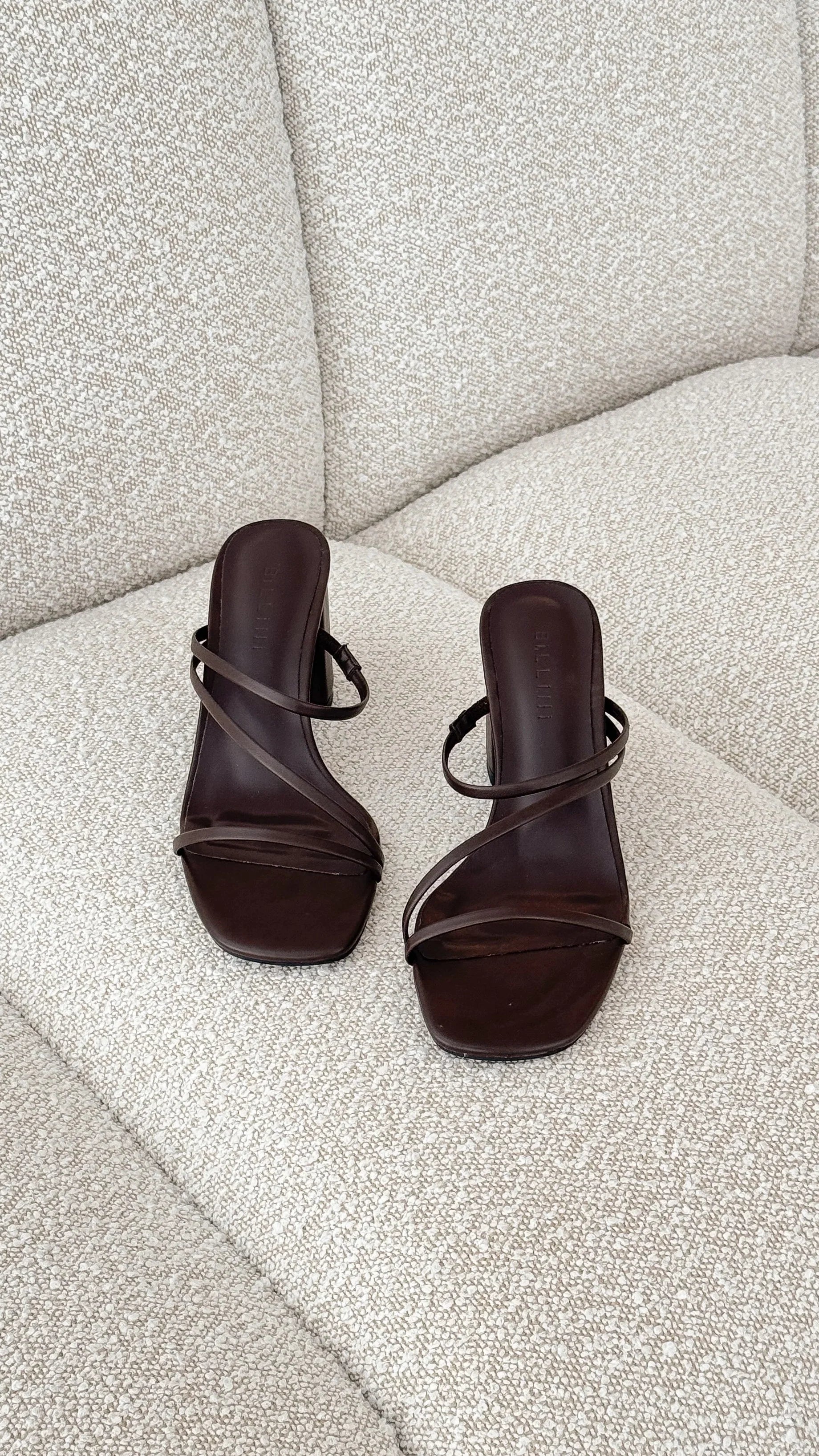 Yazmin Heel Chocolate