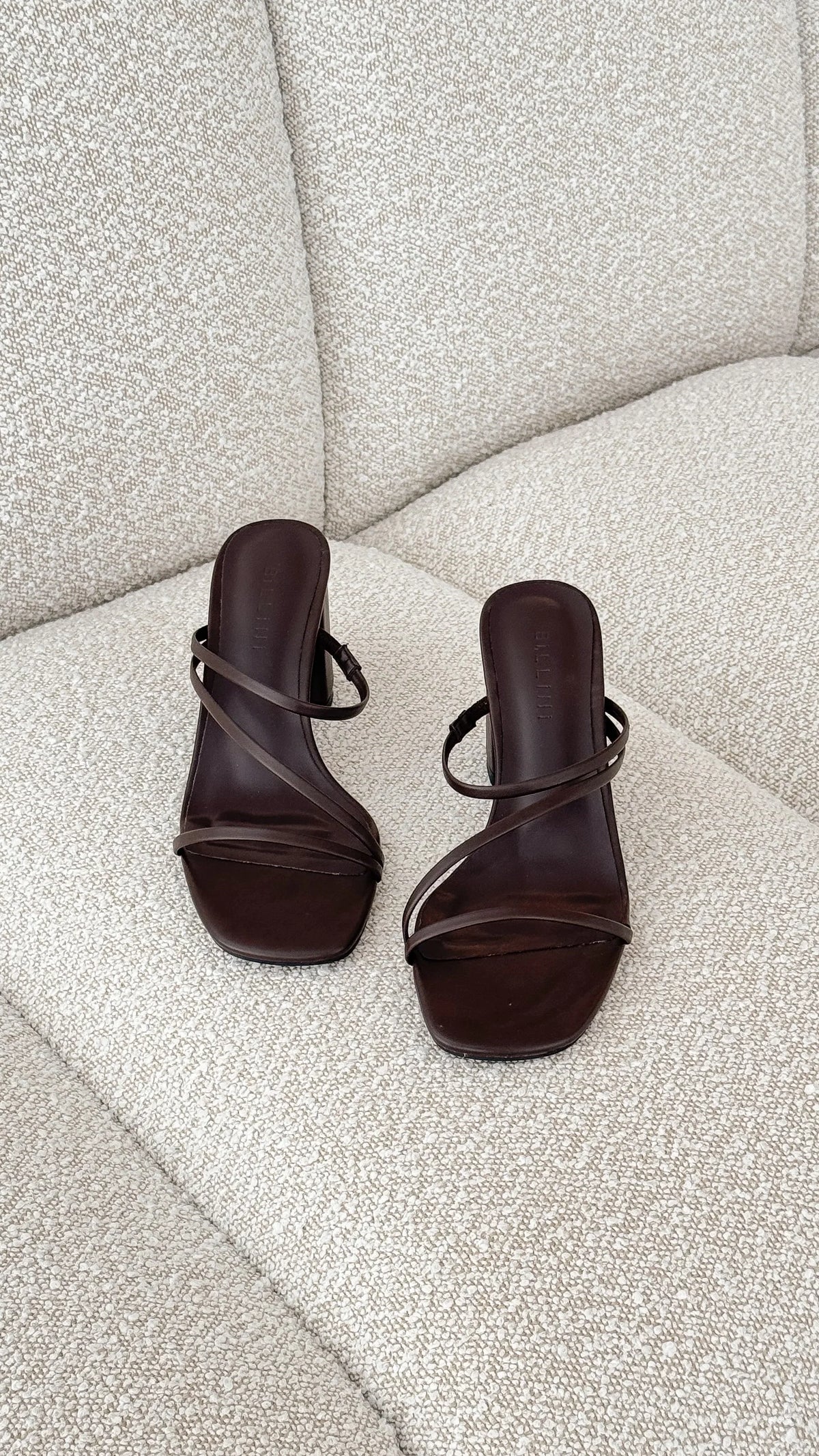 Yazmin Heel Chocolate