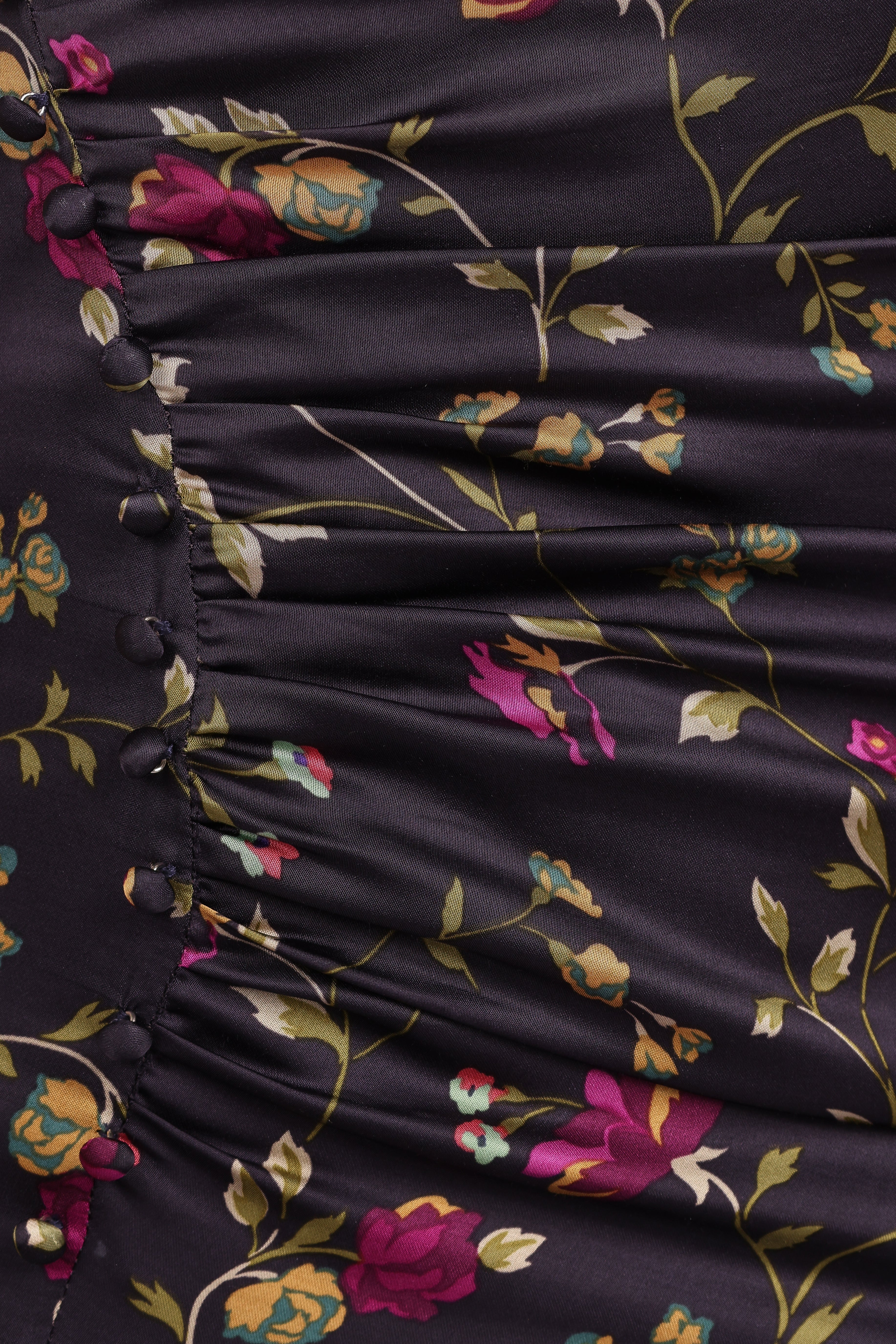 Lisbeth Midi Dress Midnight Floral