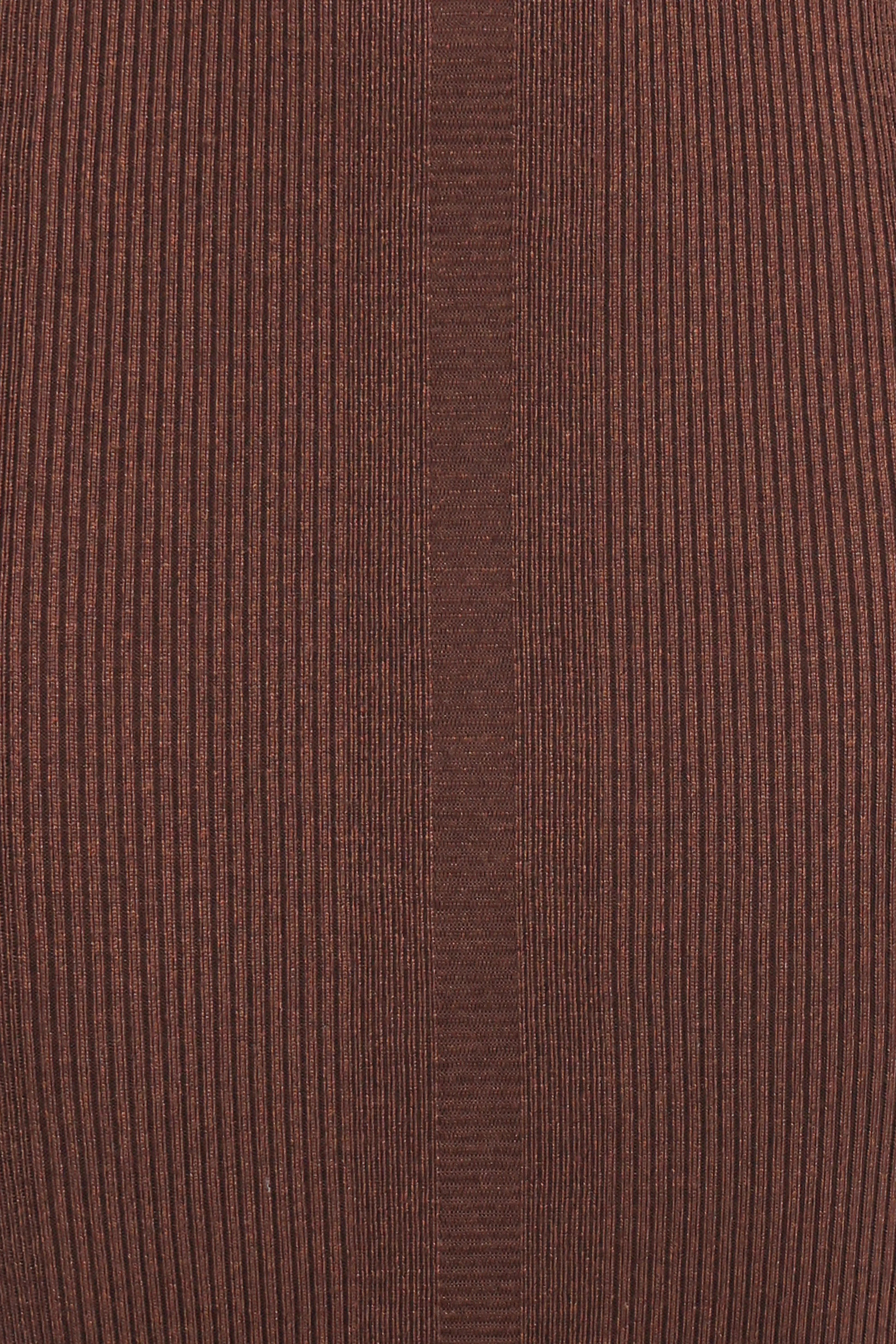 Collins Long Sleeve Midi Dress Chocolate