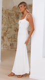 Evelyn Maxi Dress White