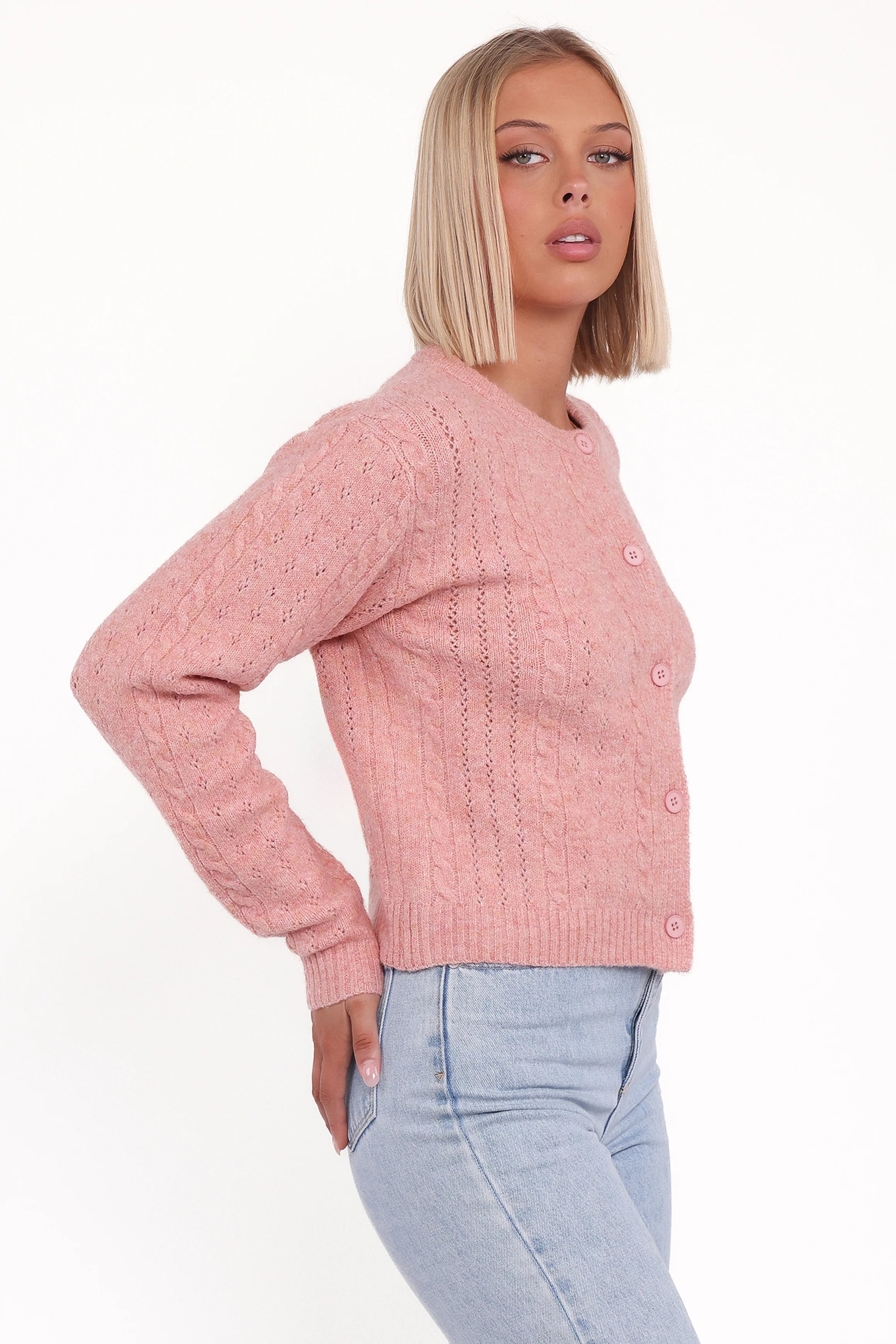 Bonnie Cardigan Pink