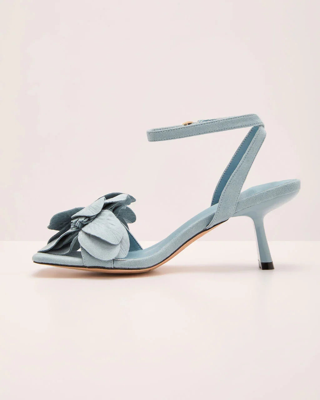 Island Petal Floral Applique Heels