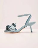 Island Petal Floral Applique Heels