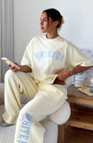 Daydreamers Madeline Oversized Tee Lemon