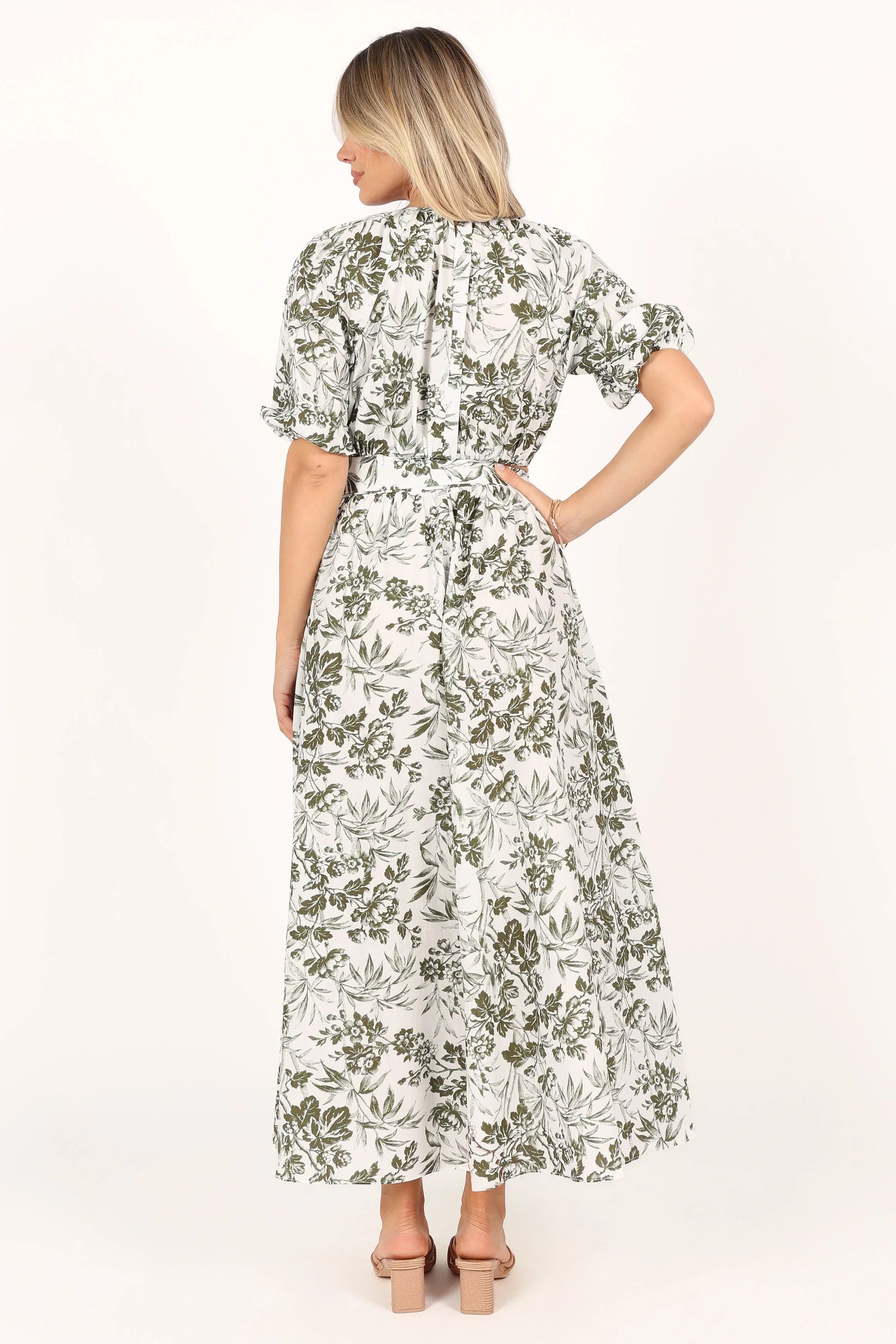Delilah Set Green Floral