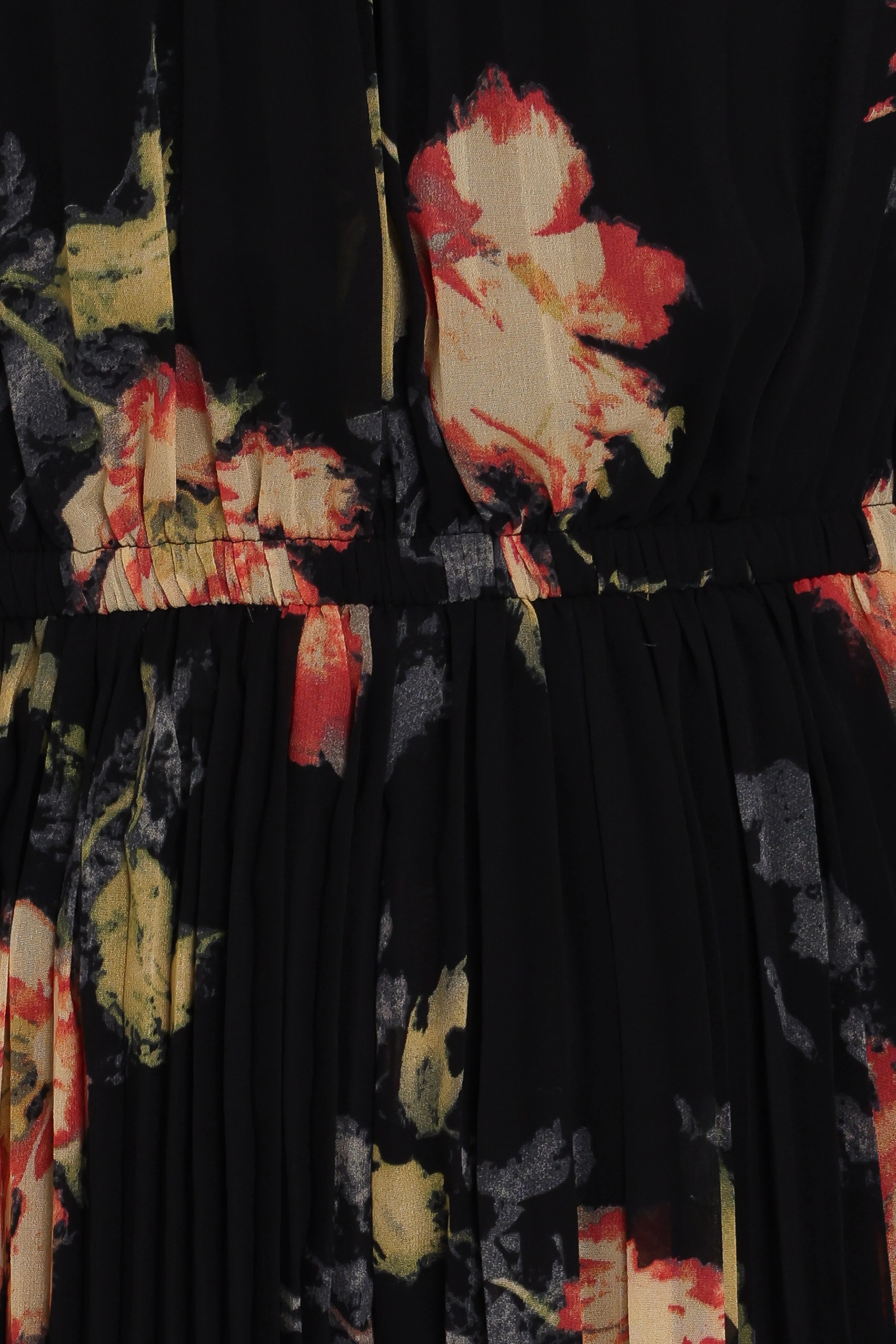 Hillary Romper Black Floral
