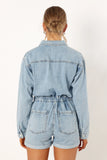 Danielle Romper Medium Denim
