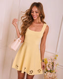 Sherise Floral Cut Out Mini Dress