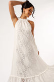 Capri Maxi Dress White
