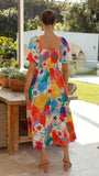 Baker Maxi Dress Multi Floral