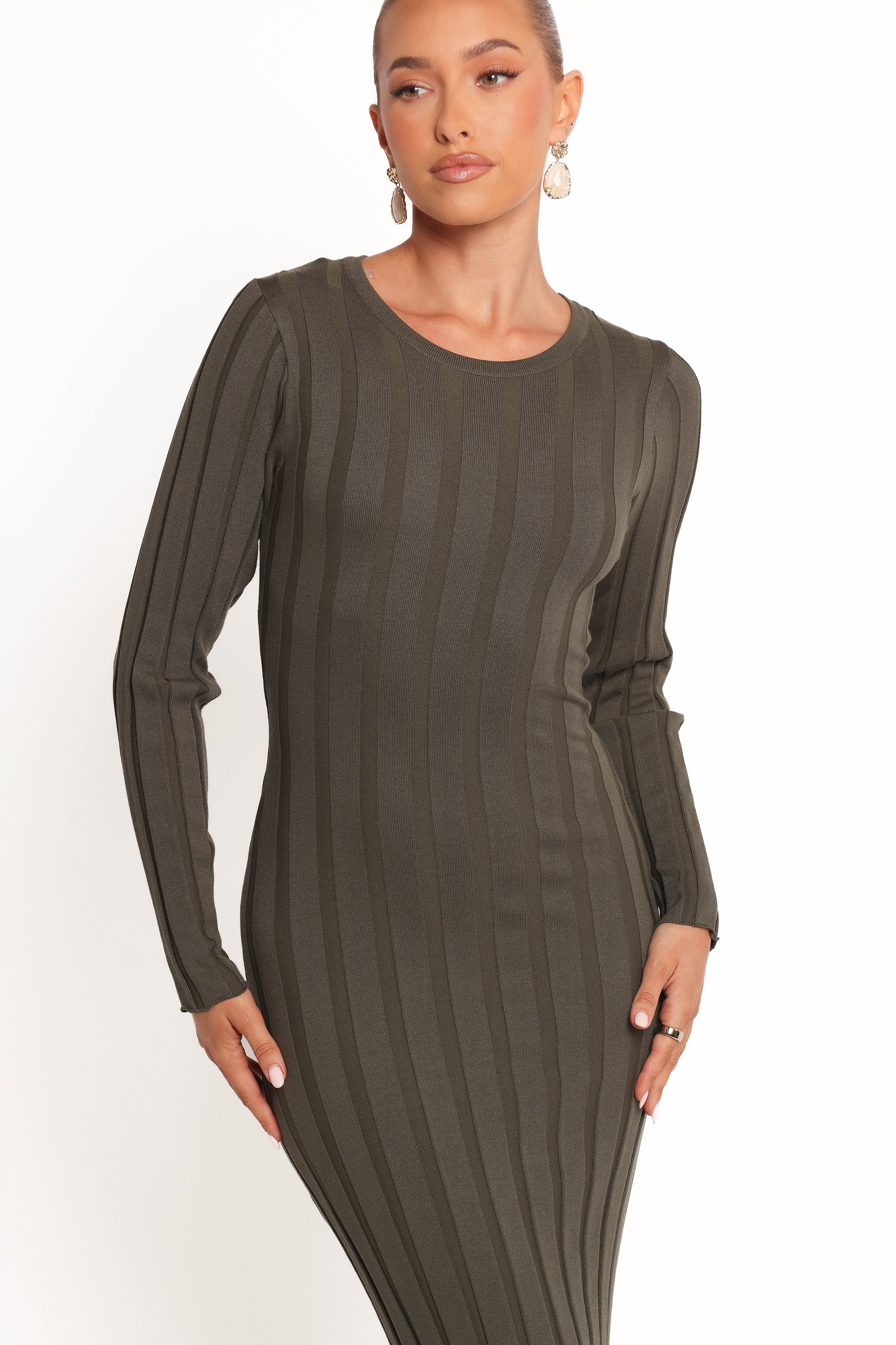 Carlson Maxi Dress Olive