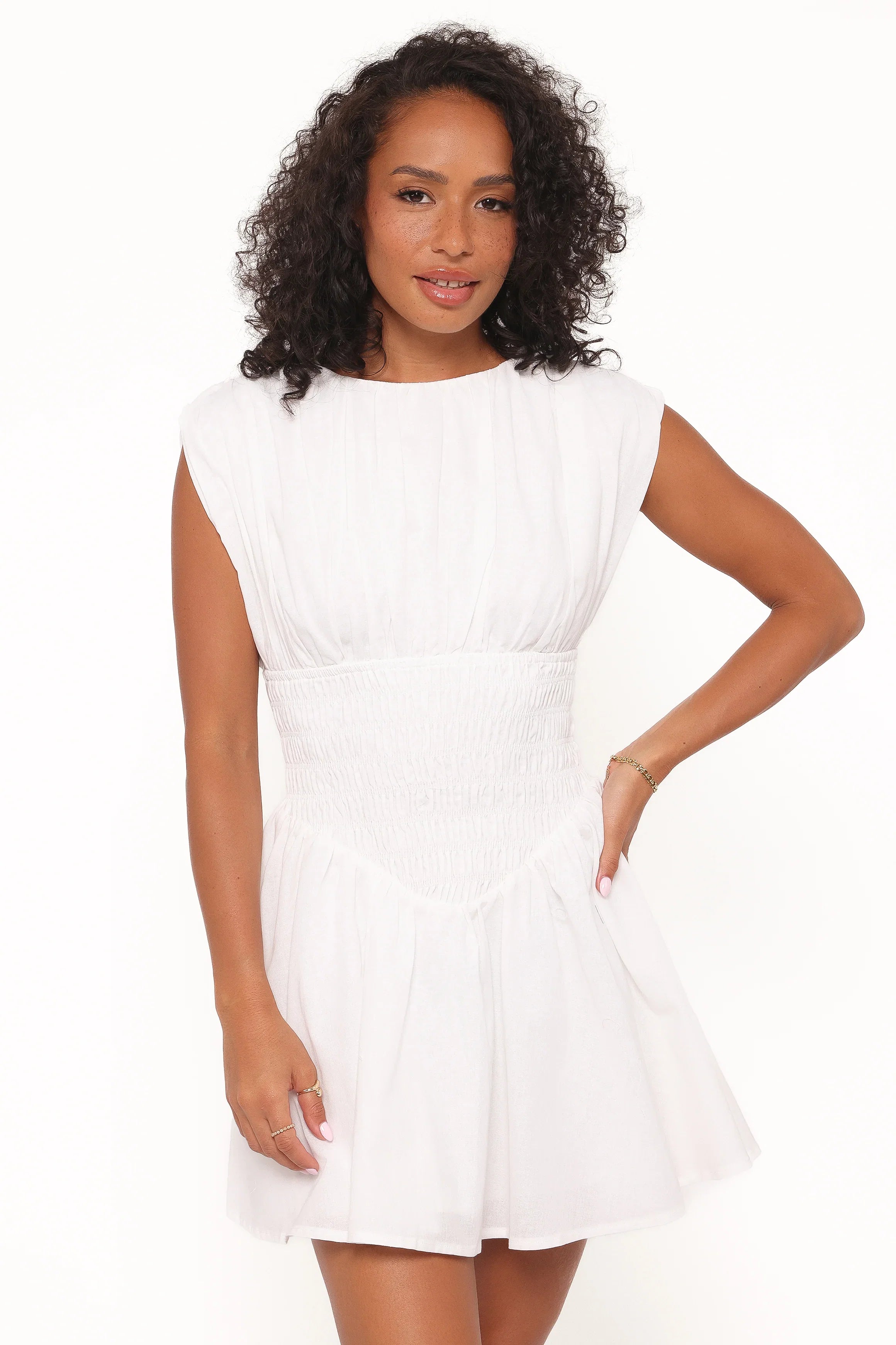Ziva Mini Dress White