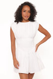 Ziva Mini Dress White