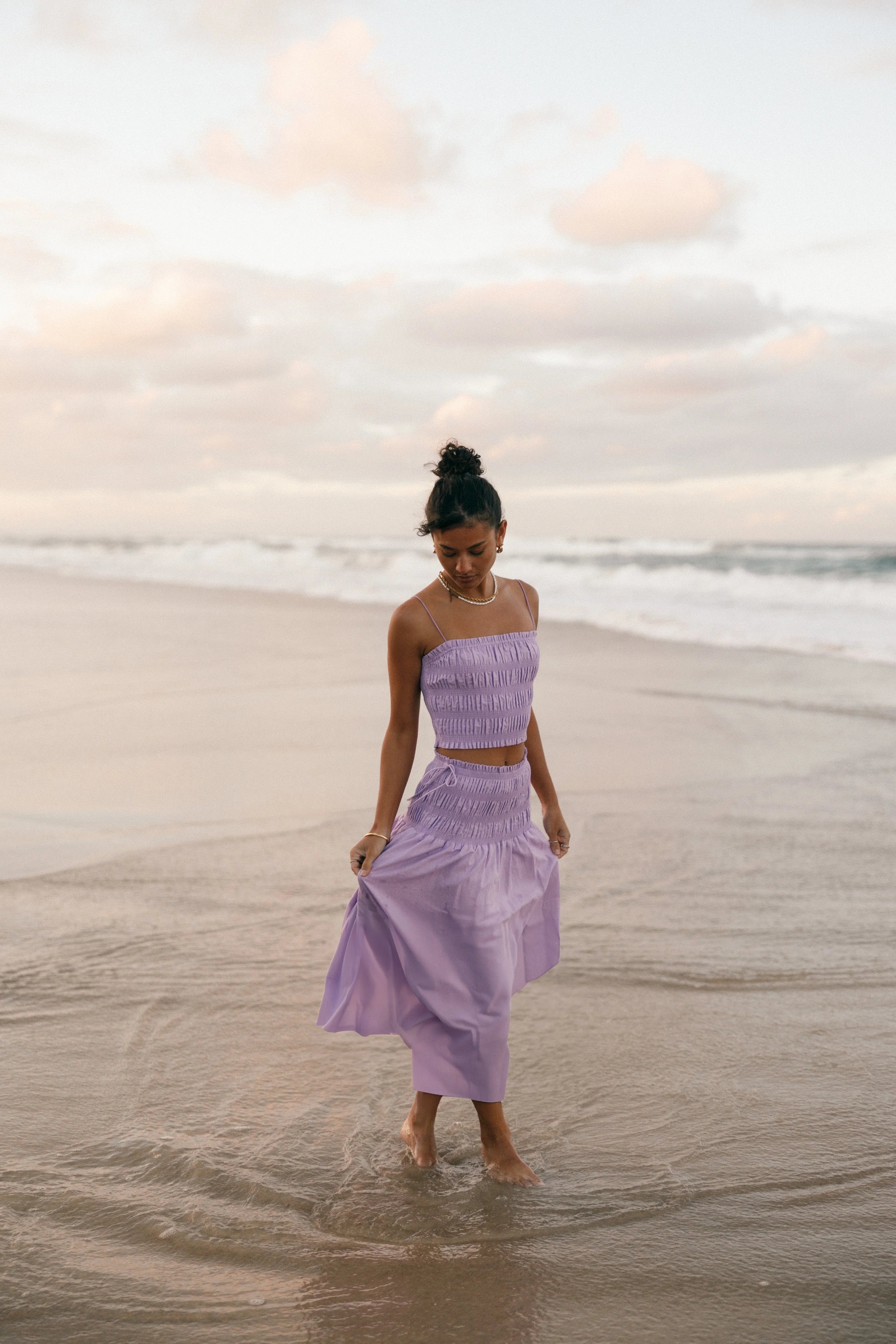 Adine Two Piece Set Lilac