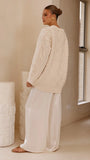 Luna Knit Sweater Cream