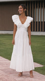 Emma Maxi Dress White