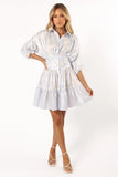 Leigha Mini Dress Blue