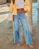 Brelani Super Stretch Wide Leg Jeans