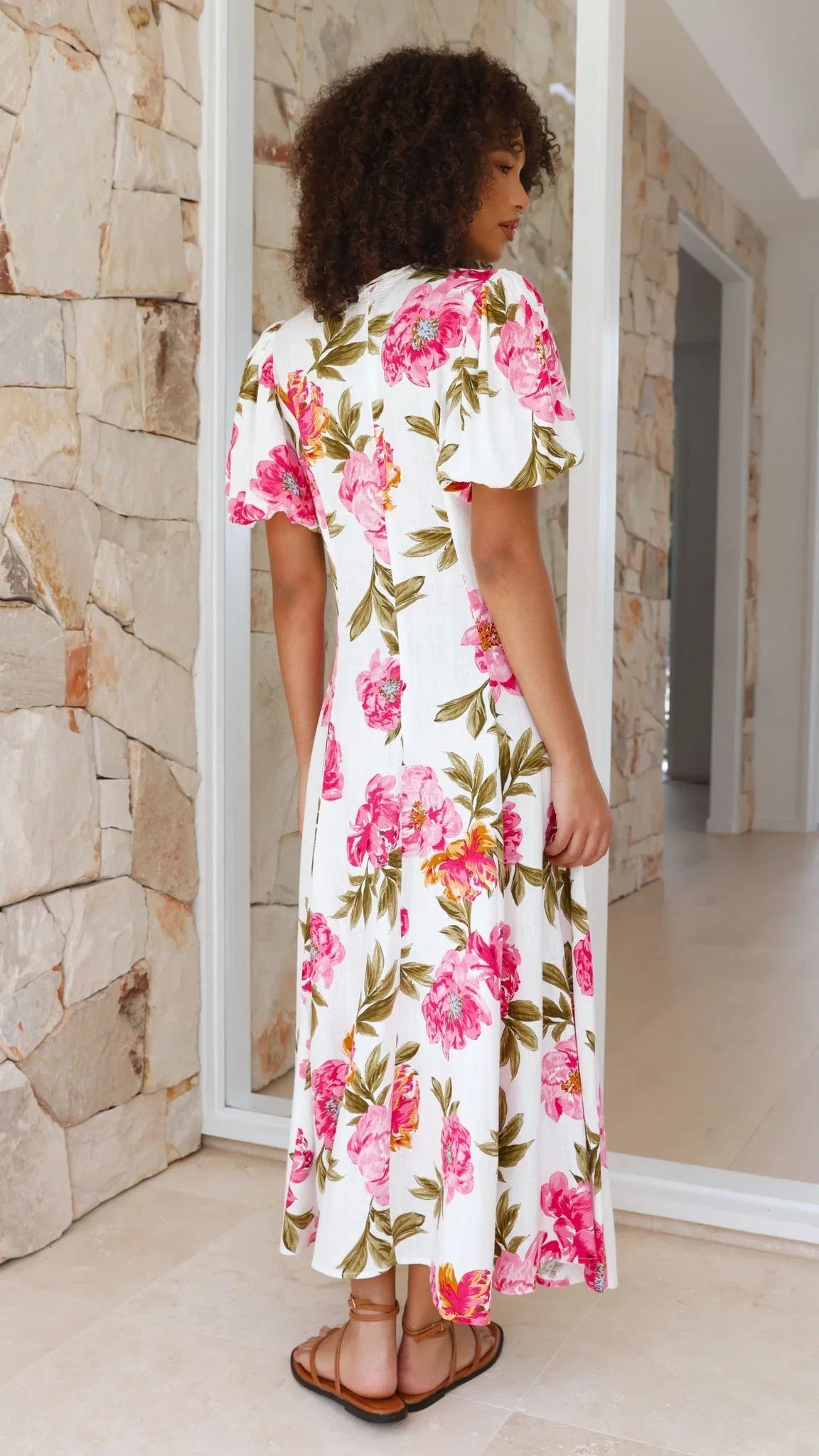 Blaire Midi Dress Bonita Floral