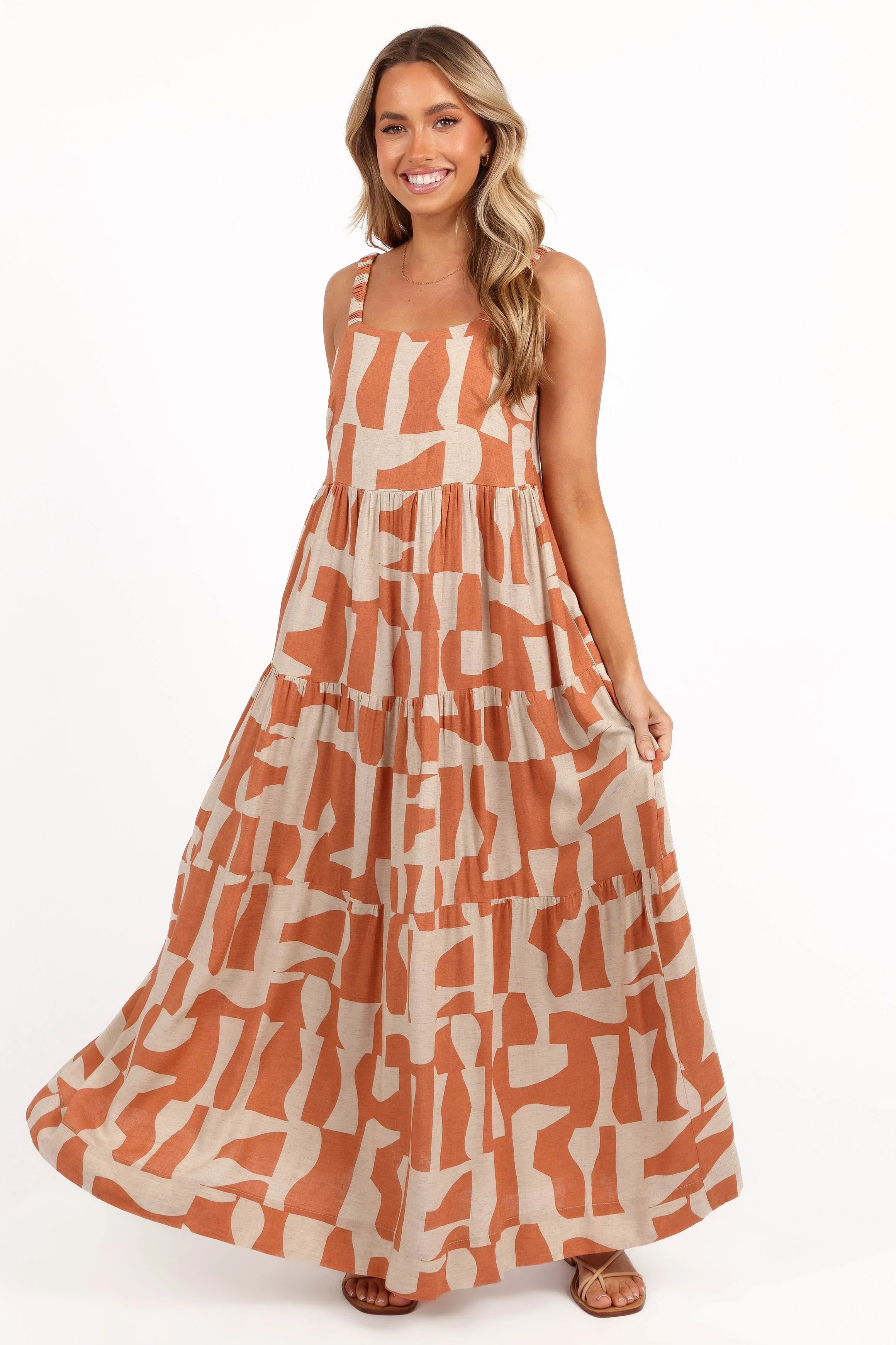 Quincy Maxi Dress Natural Camel