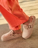 Chic Comfort Stitch Slip On Mules