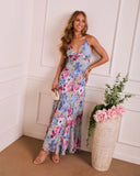 Sugarplum Sun Floral Maxi Dress