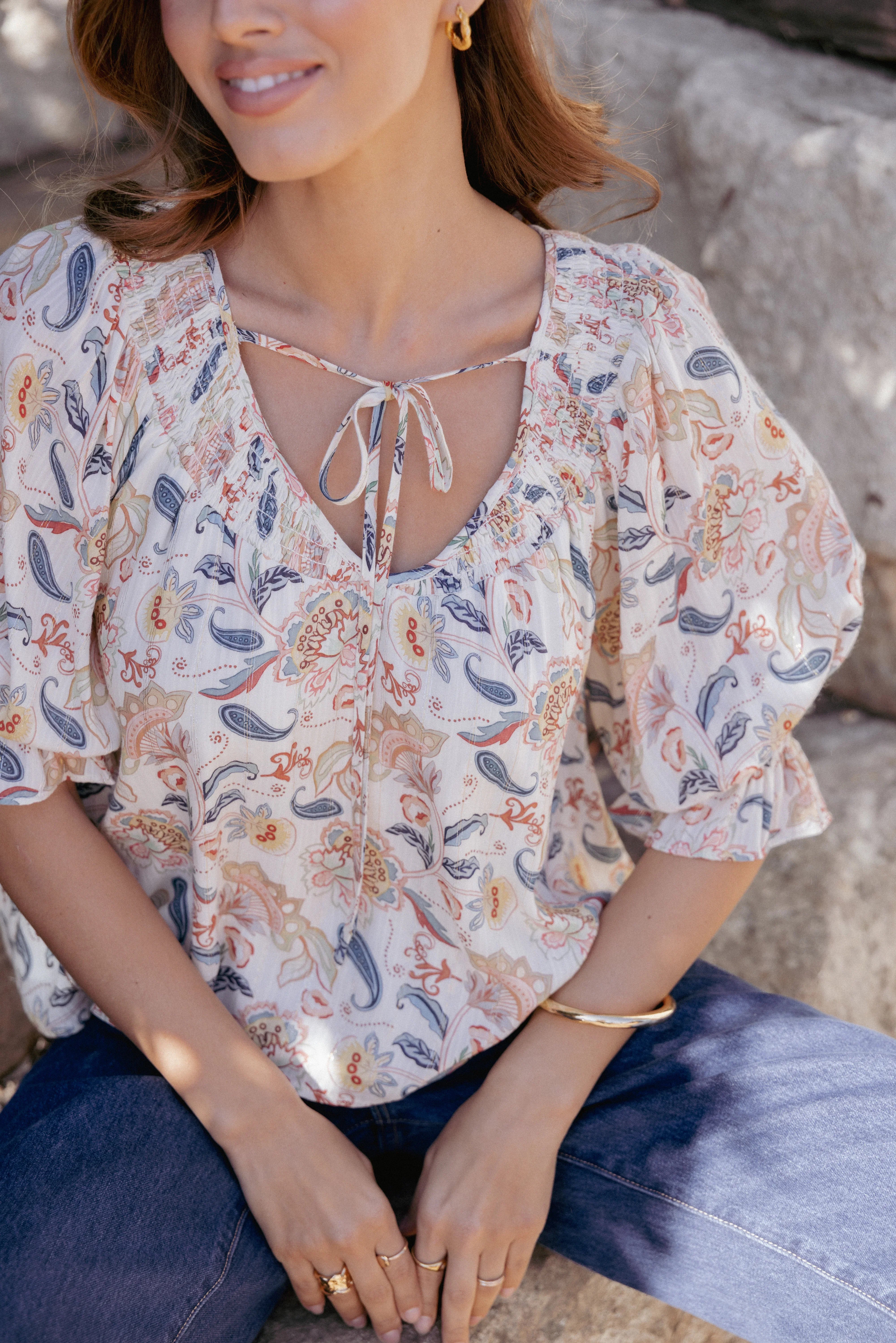Sonia Top Paisley