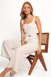 Rachel Jumpsuit Beige