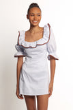 Marilla Mini Dress Pale Blue