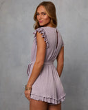 Tamie Relaxed Waist Tie Romper